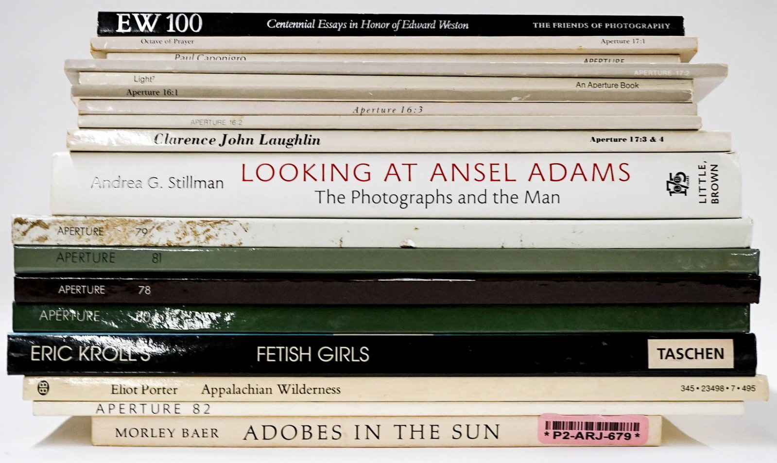 Books on Photographers & Photography (18): Books on Photographers & Photography (18). If lot is absent of a condition report one may be requested via email. Condition report is provided as an opinion only and is no guarantee as condition can b