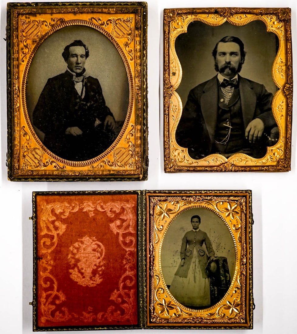 Three Antique Cased Images (1 of 1)