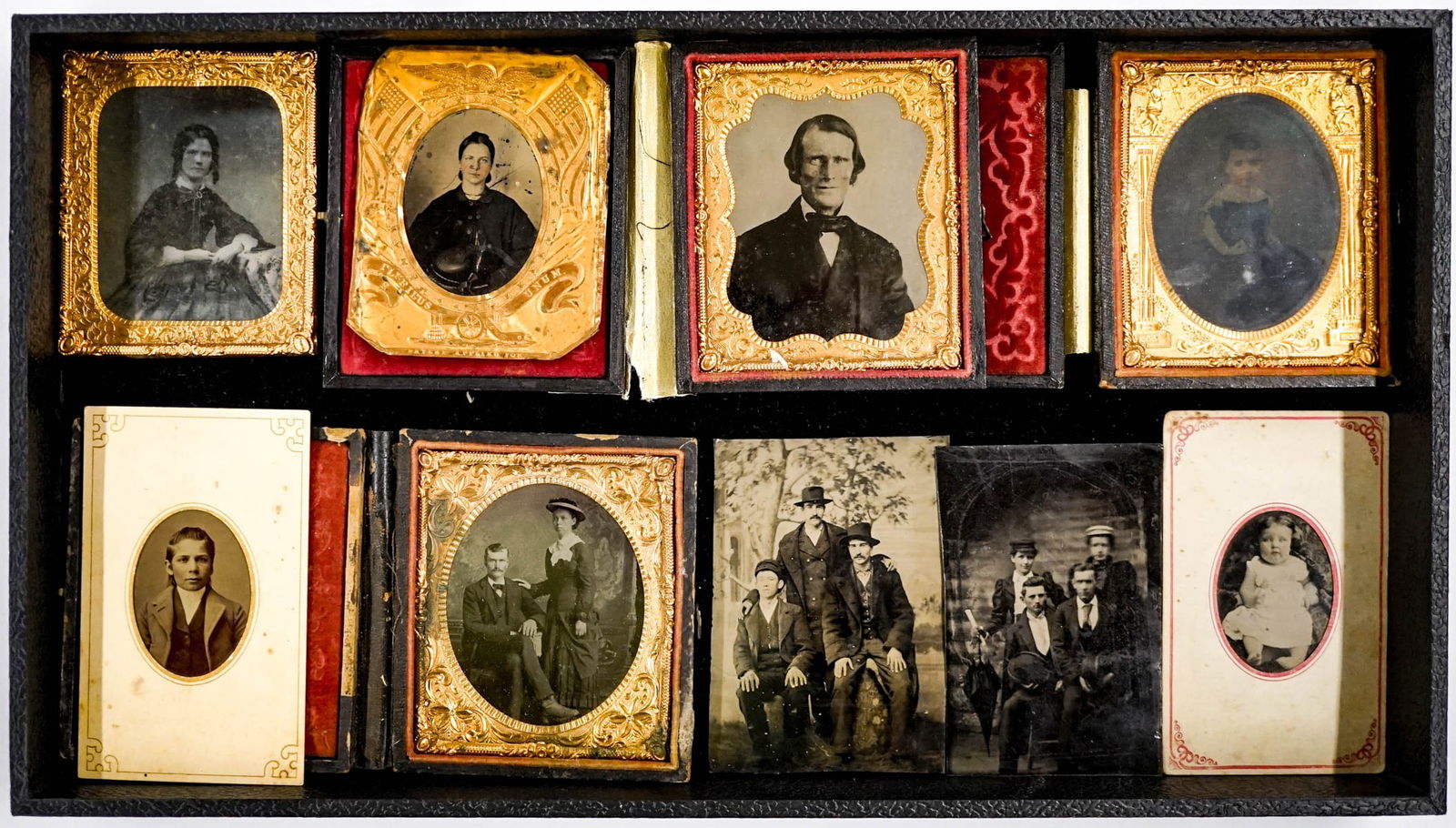 (9) Antique Cased Photographic Images (1 of 1)