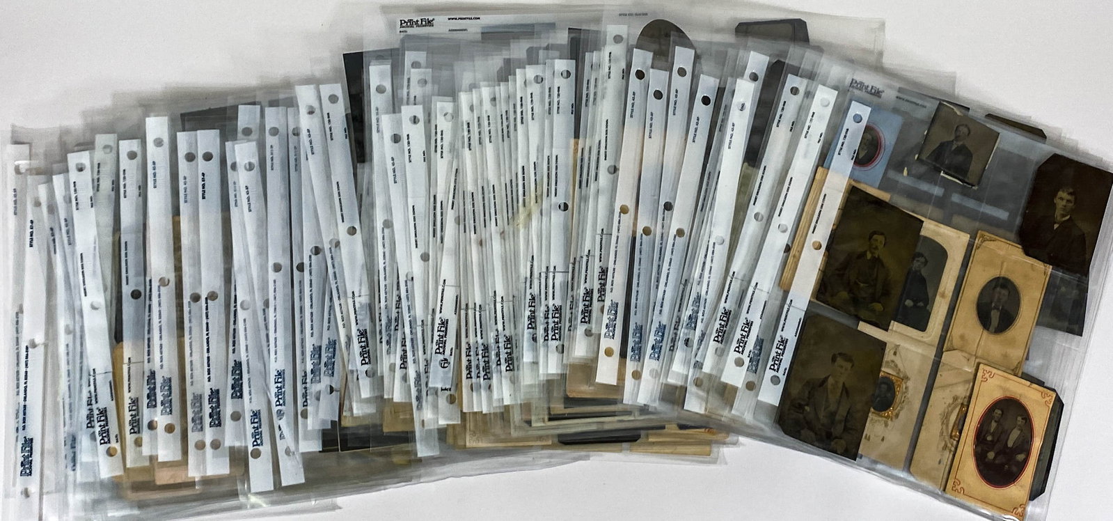 (375 pcs) Antique Photographic Images: (375 pcs) Antique Photographic Images with a small amount of other items including ephemera. Mixed condition. If lot is absent of a condition report one may be requested via email. Condition report is