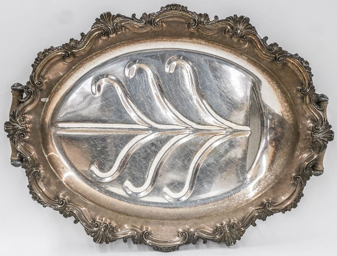 T & J Creswick 19th C. Sheffield Plate (1 of 4)