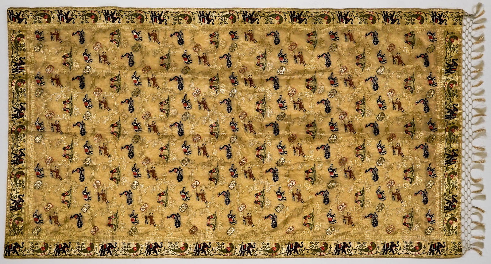 Vintage Wall Hanging [Elephants, Peacocks, Birds] (1 of 3)