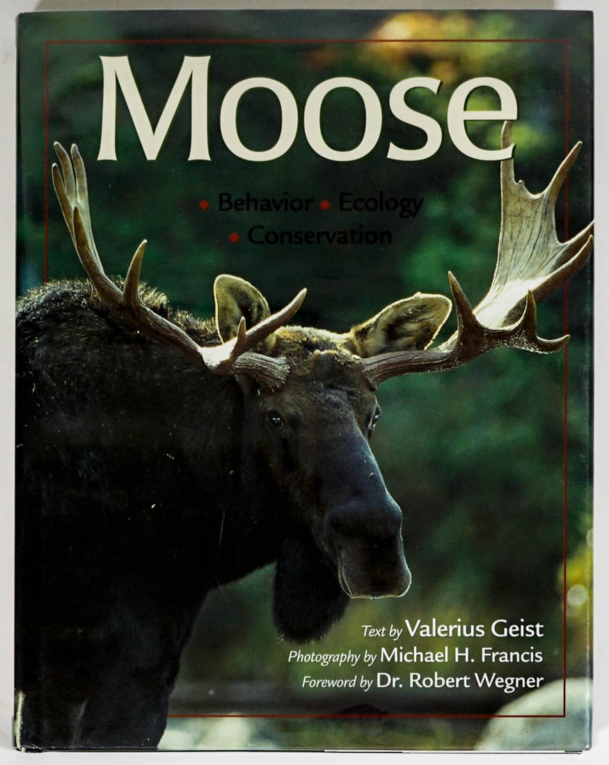 Moose by Valerius Geist SIGNED (1 of 7)