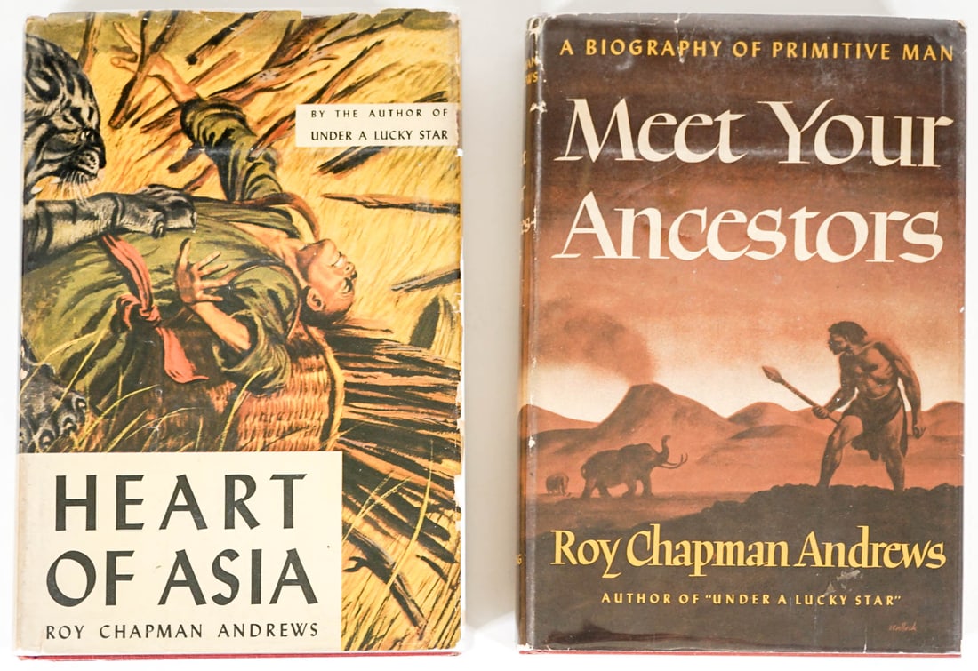 Roy Chapman Andrews (2) Books [1 SIGNED] (1 of 6)