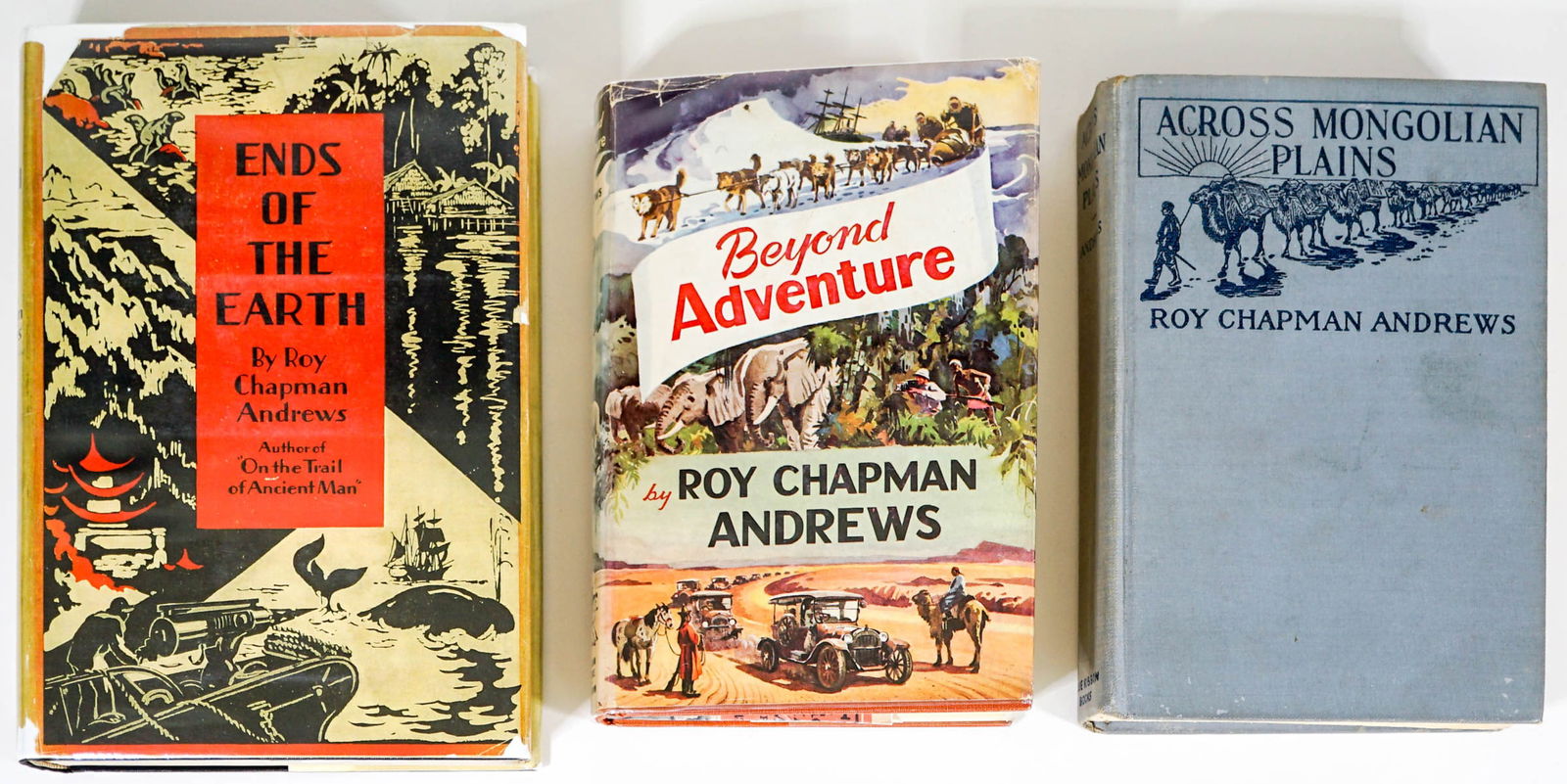 Roy Chapman Andrews (3) Exploration (2) SIGNED (1 of 5)