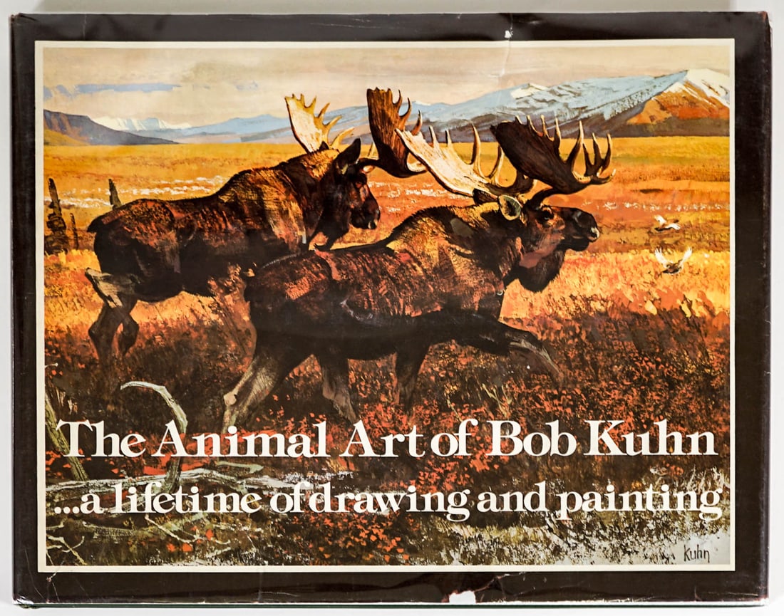 The Animal Art Book of Bob Kuhn SIGNED (1 of 7)