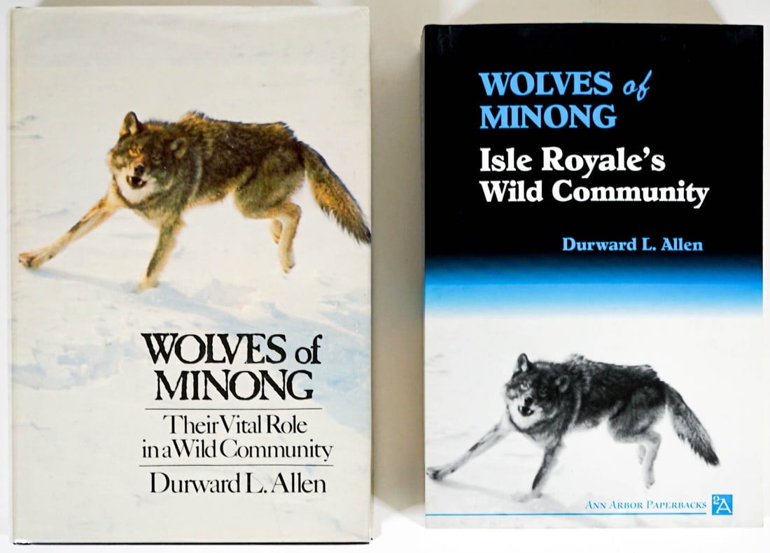 Durward L. Allen (2) Wolves Books SIGNED (1 of 10)