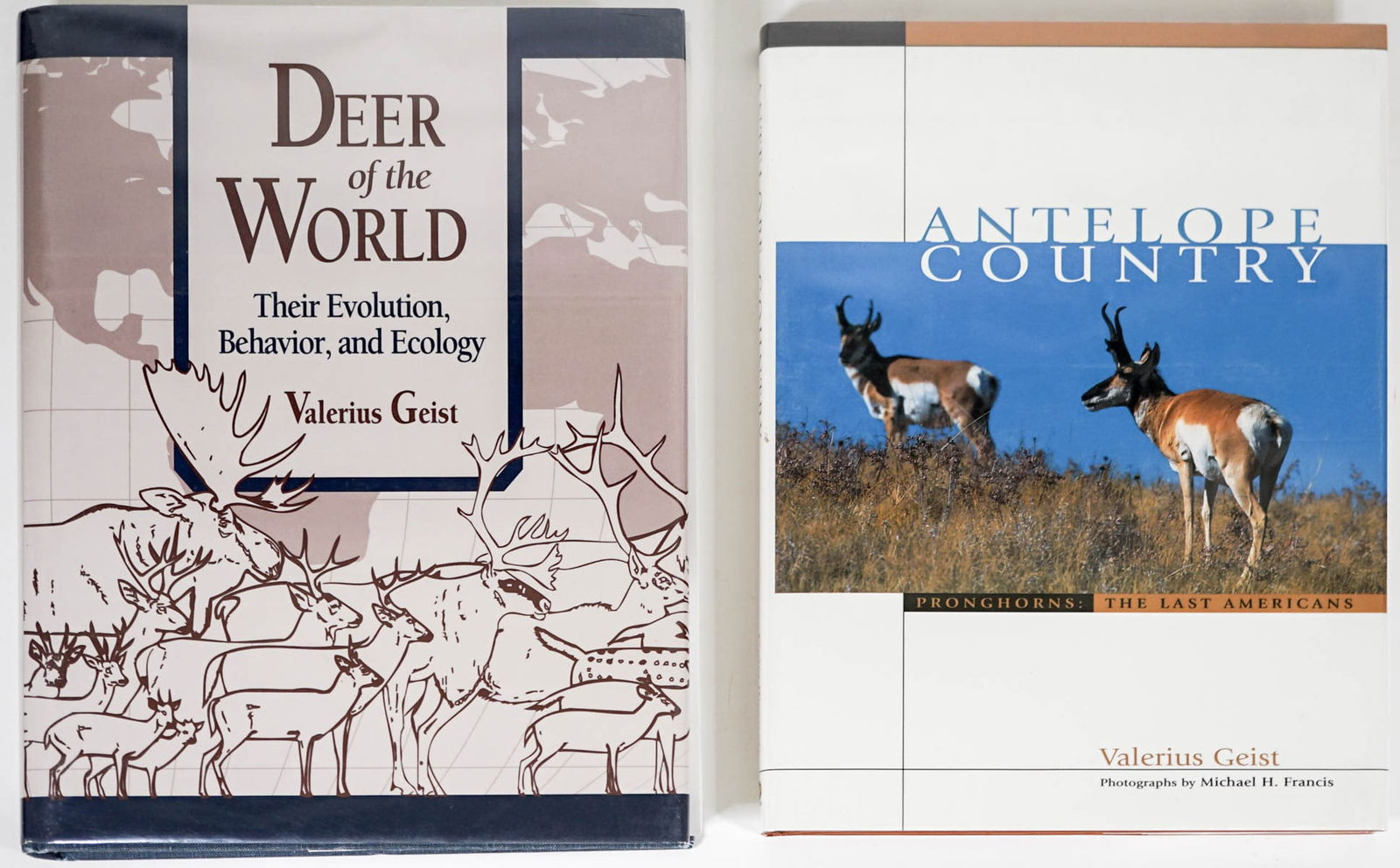 Valerius Geist (2) Wildlife Books SIGNED (1 of 5)