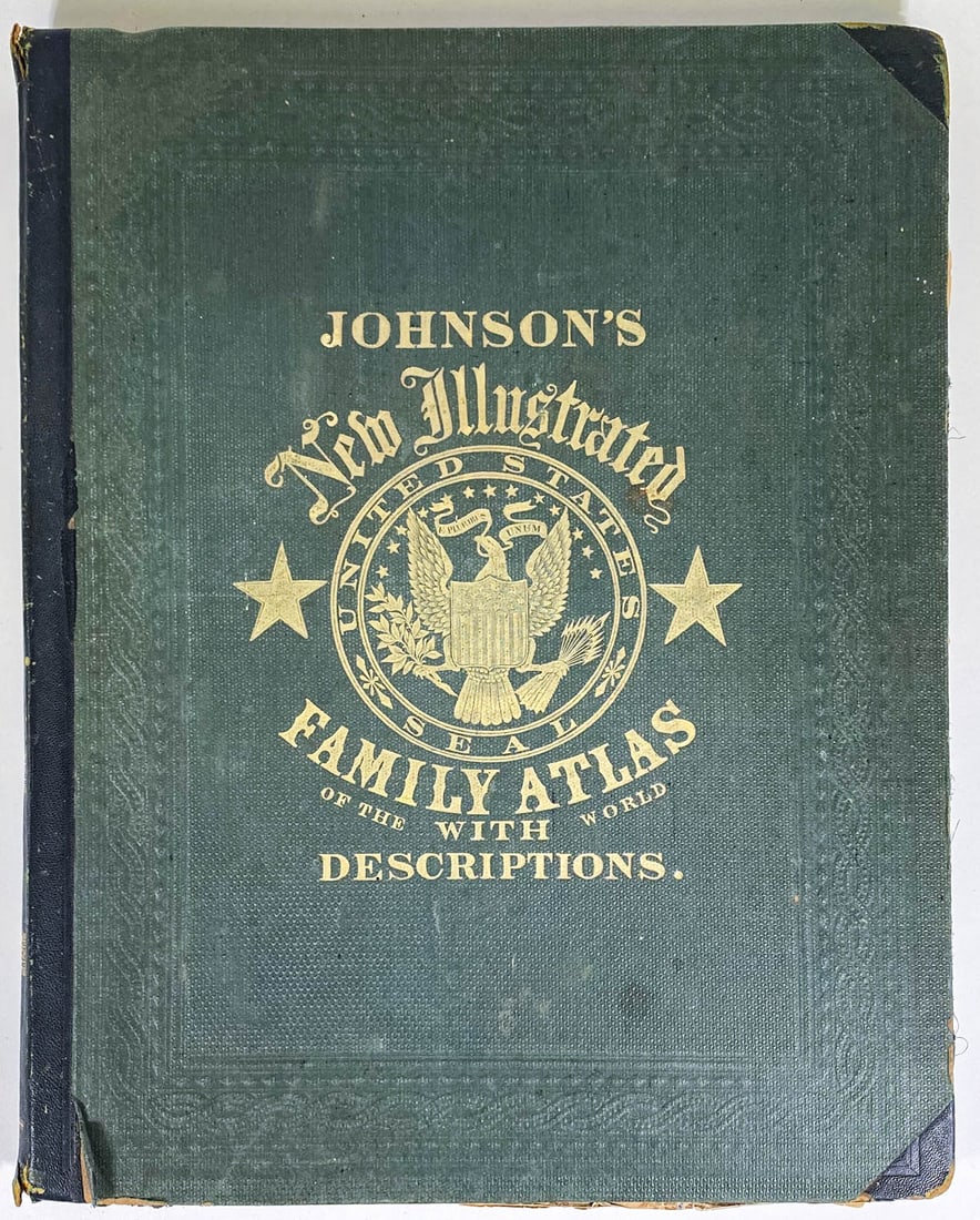 Johnson's Family Atlas of the World 1865 (1 of 17)