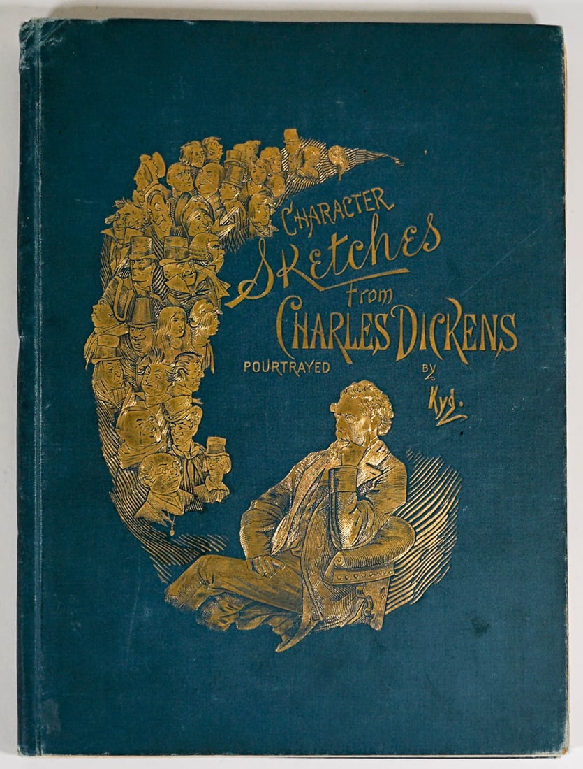 Character Sketches of Charles Dickens by KYD (1 of 5)