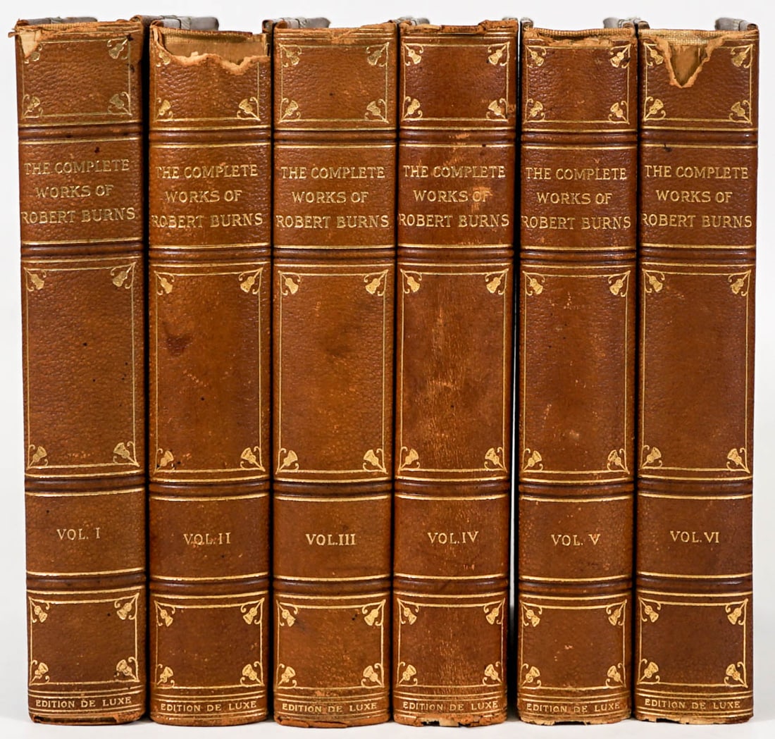 Complete Works Robert Burns (6 Vol) #66/1000 (1 of 10)