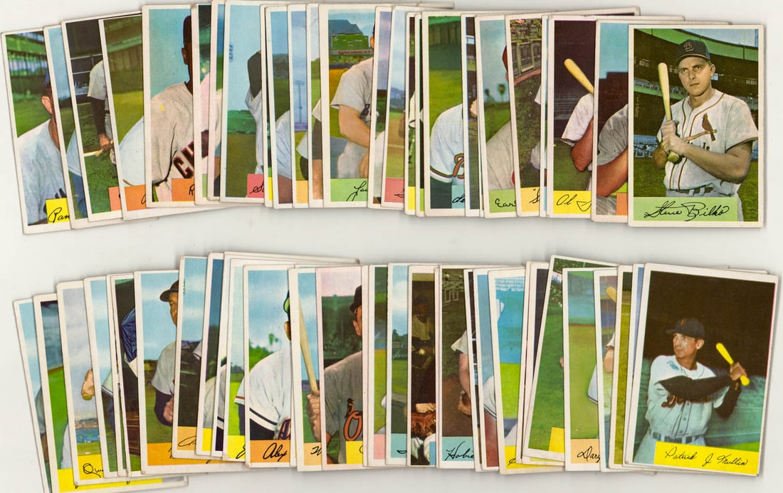 1954 Bowman Baseball Cards (60) (1 of 1)