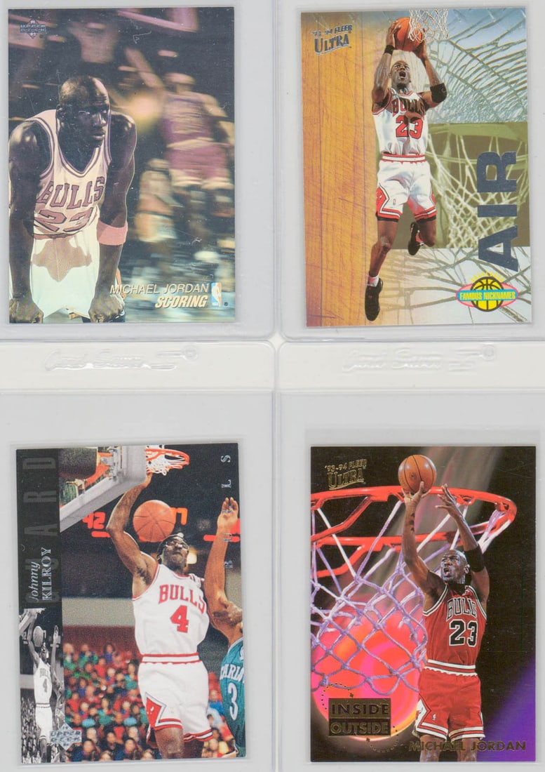Michael Jordan Sports Cards (16) NM-MT/MT: Michael Jordan Sports Cards (16) NM-MT/MT. Pack fresh. If lot is absent of a condition report one may be requested via email. Condition report is provided as an opinion only and is no guarantee as con