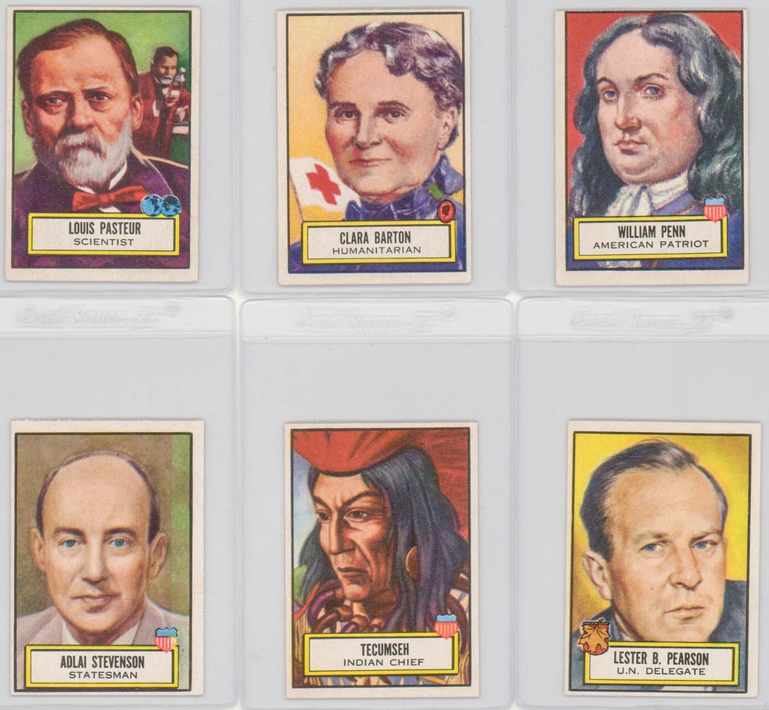 1952 Topps Look 'N See Trading Cards (11) (1 of 4)