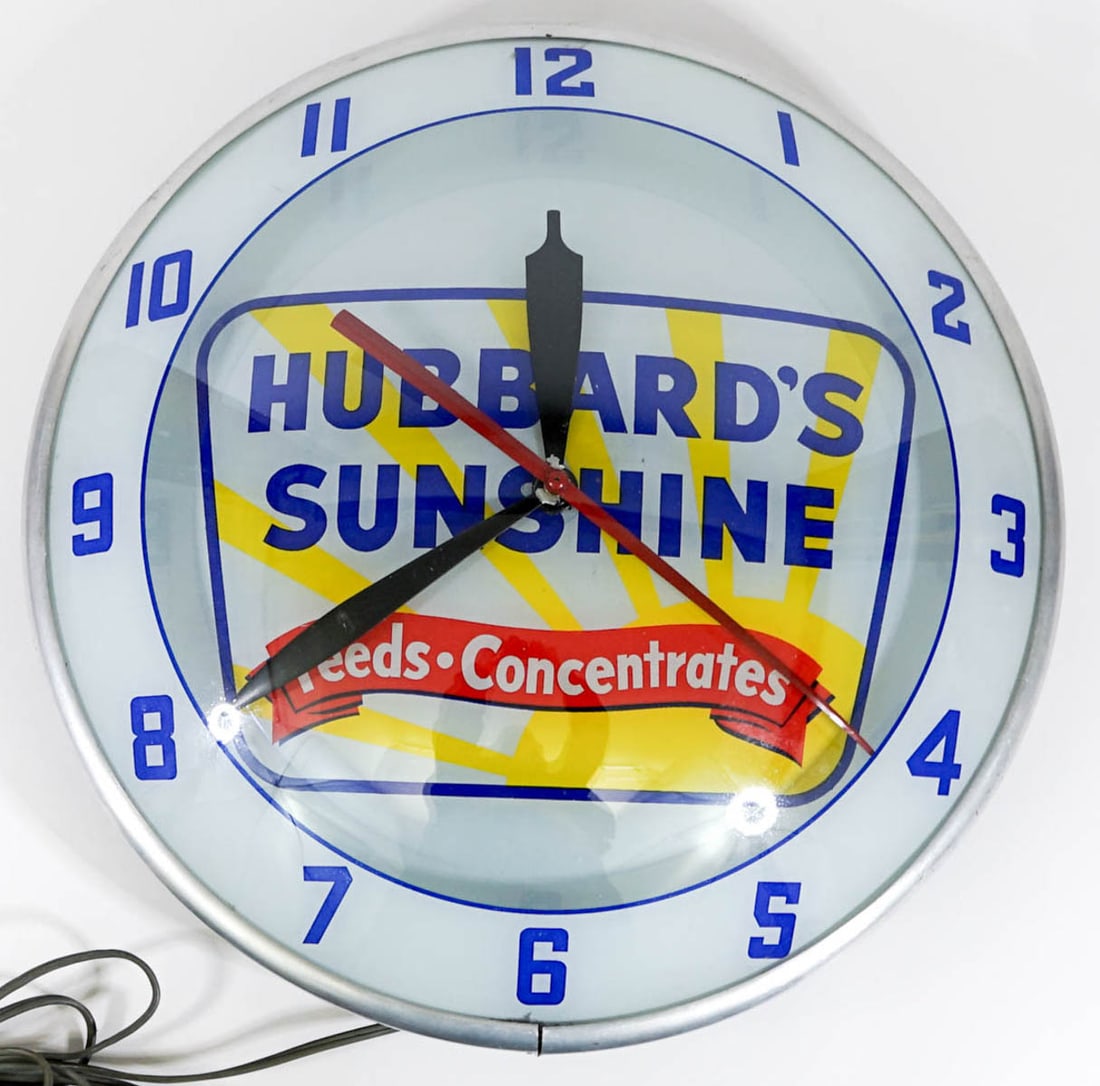 Hubbards's Sunshine Feeds Double Bubble Clock (1 of 2)