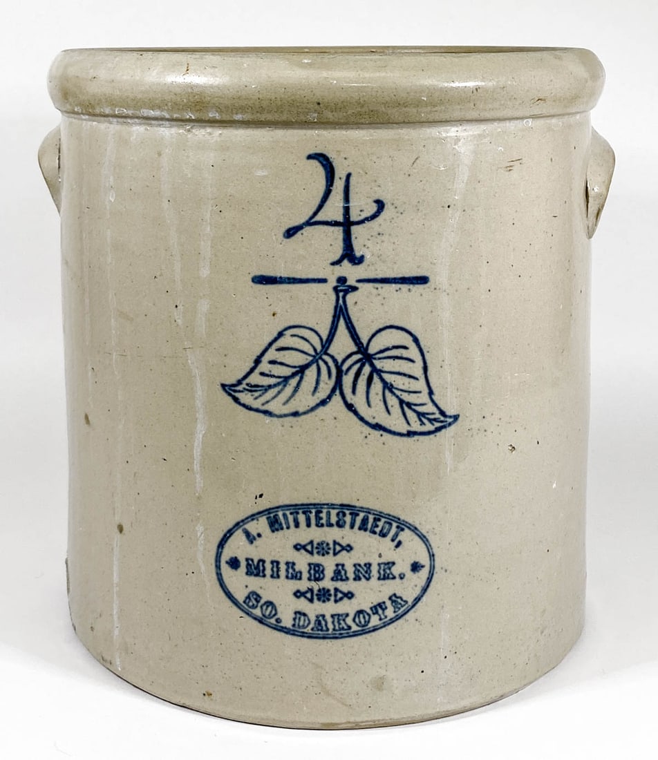 A. Mittelstaedt [Millbank, South Dakota] Crock (1 of 9)