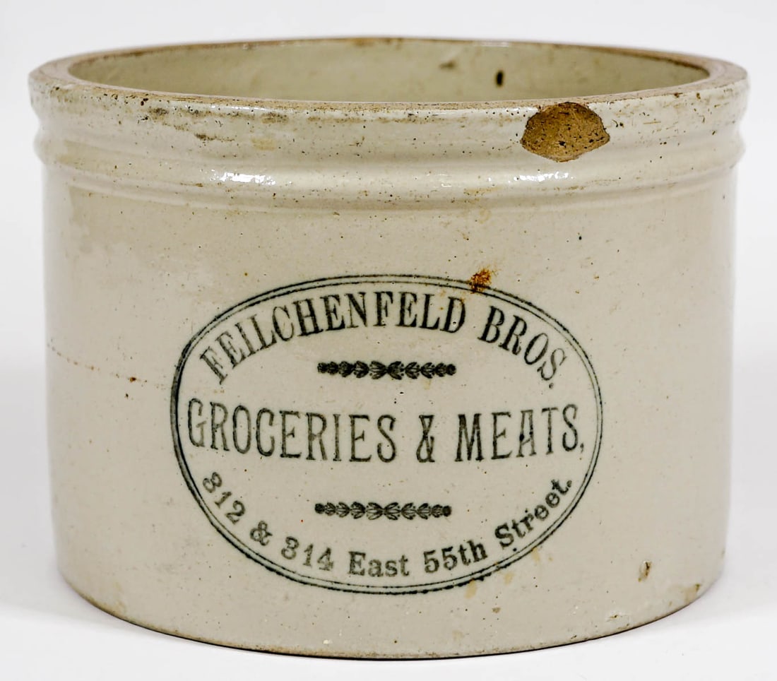 [Chicago, Illinois] Redwing Crock FEILCHENFELD (1 of 7)