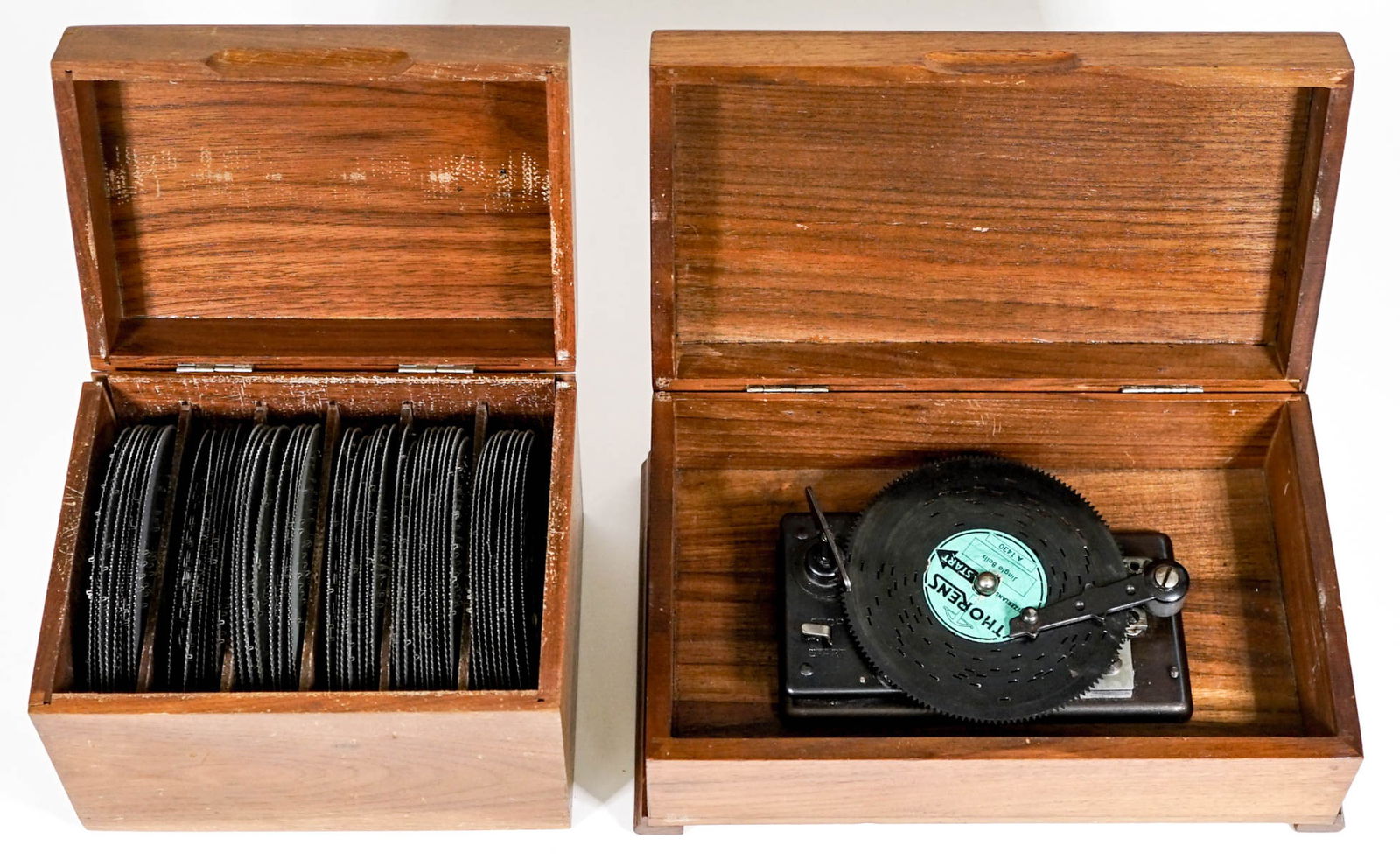 Vintage Thorens Music Box Metal Disc Player (1 of 5)