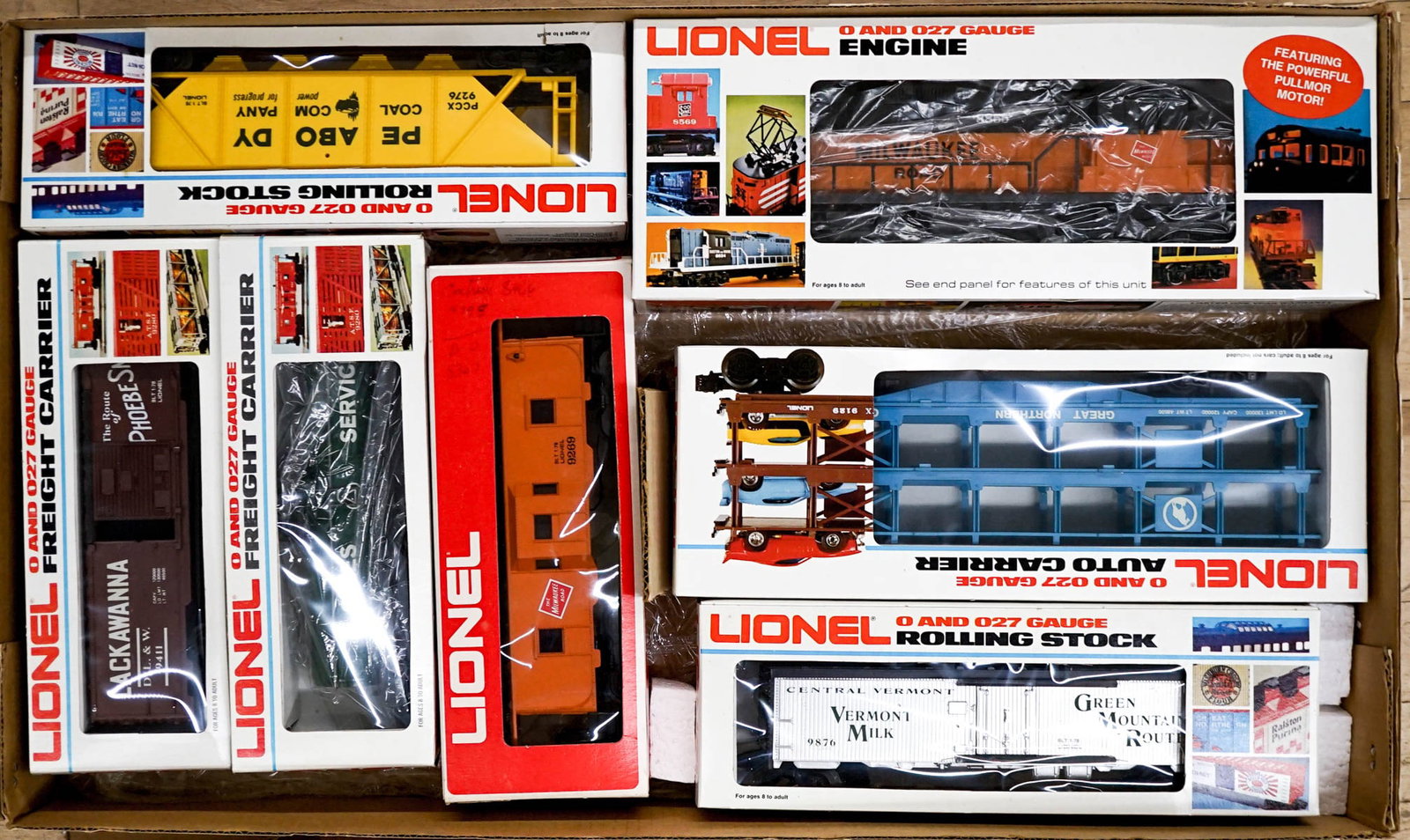Lionel Milwaukee Road Limited Edition Set 6-1867 7: Lionel Milwaukee Road Limited Edition Set 6-1867 O Gauge, O27 MIB. If lot is absent of a condition report one may be requested via email. Condition report is provided as an opinion only and is no guar