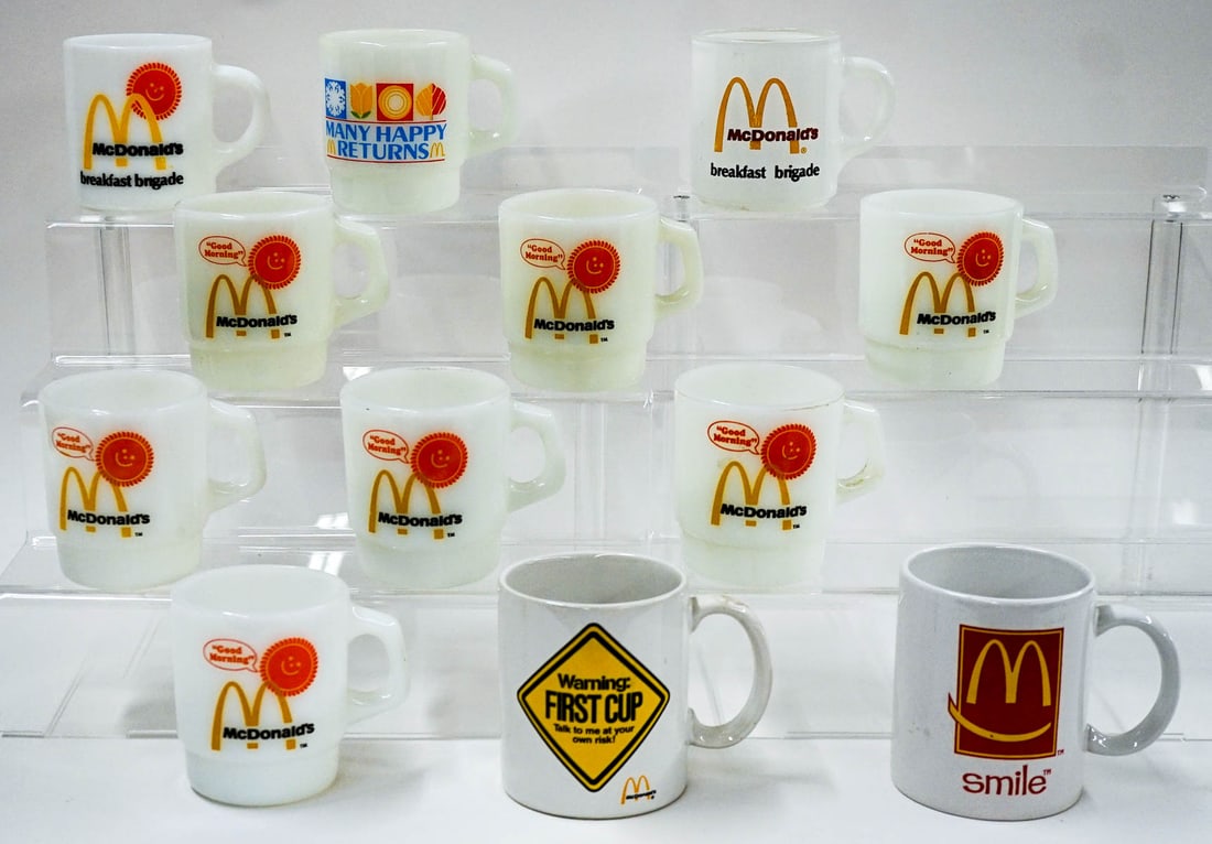 [McDonald's, Fire-King] Vintage Coffee Mugs (12) (1 of 1)