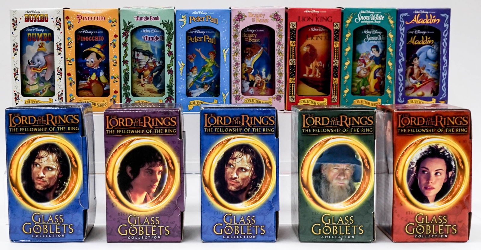 Burger King Glass Goblets, Walt Disney Classics (1 of 2)