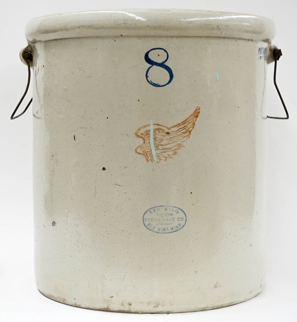 Red Wing 8 Gallon Crock (1 of 4)