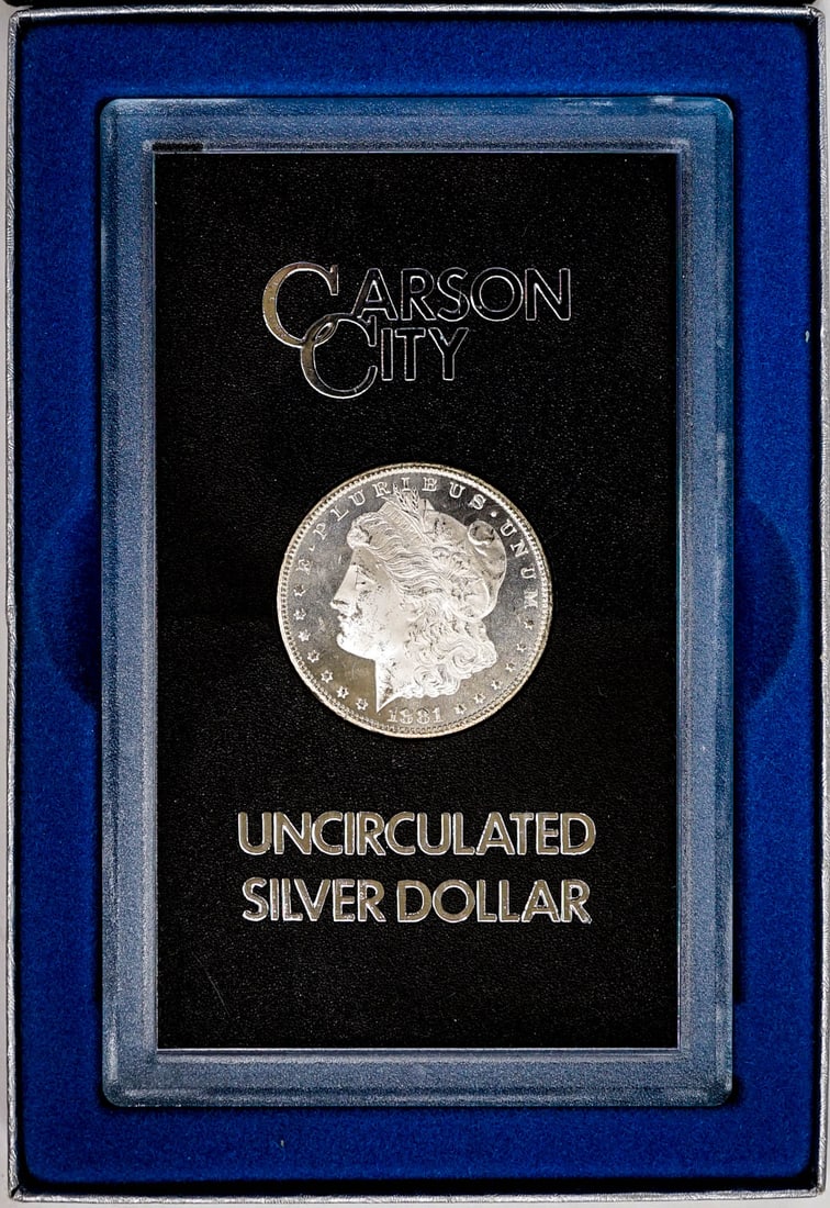 1881 CC Morgan Dollar GSA Hoard (1 of 3)