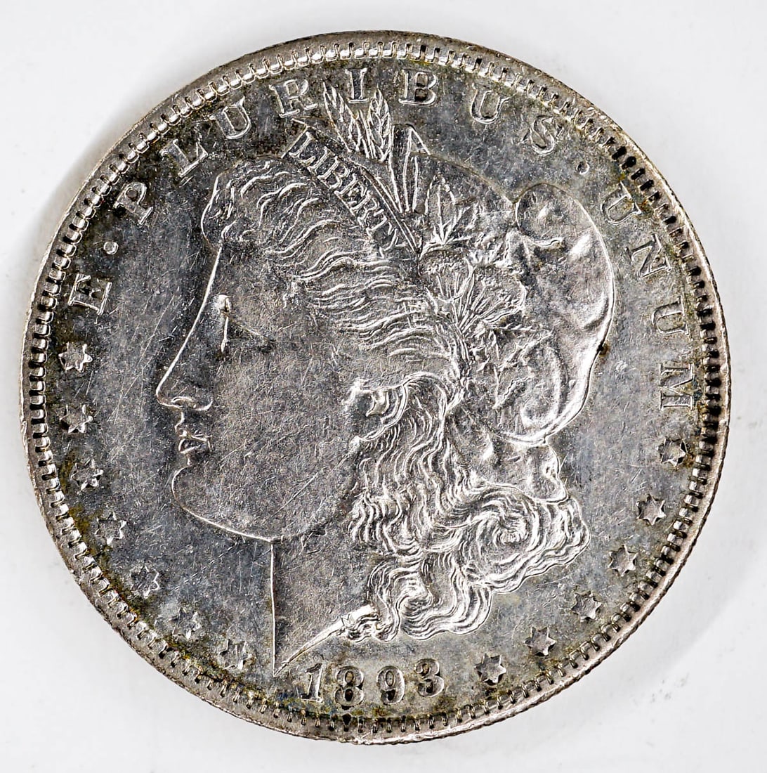 1893 O Morgan Silver Dollar NICE EXAMPLE (1 of 2)