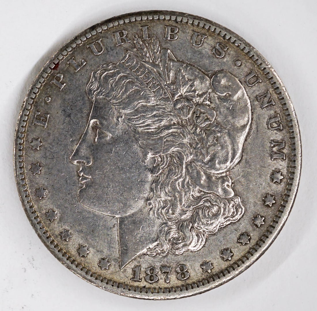 1878 CC Morgan Dollar: 1878 CC Morgan Dollar. This lot requires a Wire or Zelle transfer. If lot is absent of a condition report one may be requested via email. Condition report is provided as an opinion only and is no guar