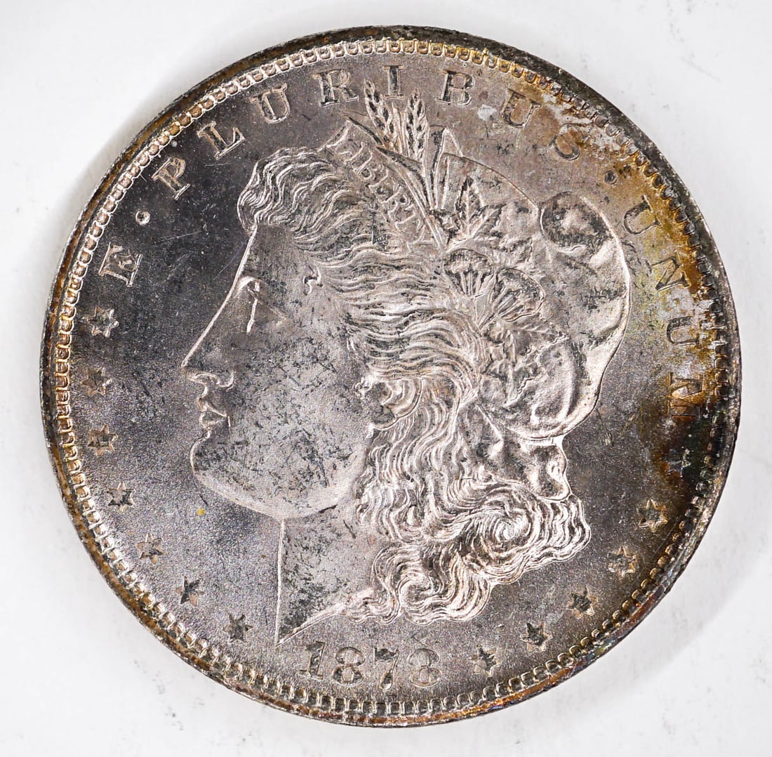 1878 CC Morgan Dollar: 1878 CC Morgan Dollar. This lot requires a Wire or Zelle transfer. If lot is absent of a condition report one may be requested via email. Condition report is provided as an opinion only and is no guar