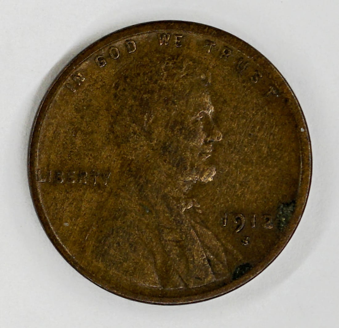 1912 S Lincoln Wheat Cent Penny (1 of 2)