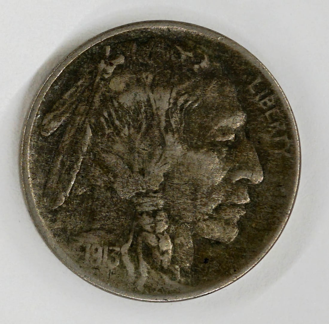 1913 (P) Buffalo Nickel (1 of 2)