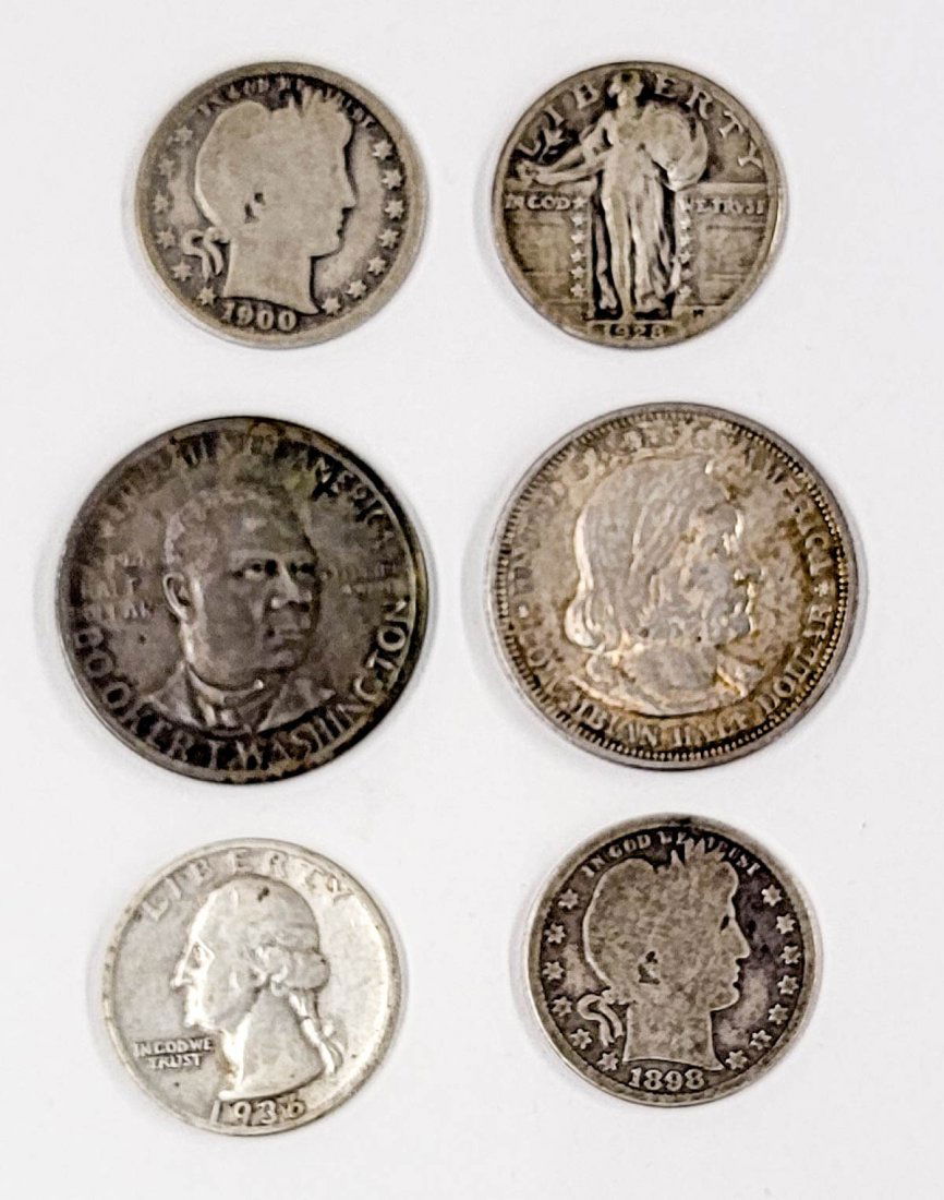 (6 pcs) Vintage U.S. Silver Coins (1 of 2)