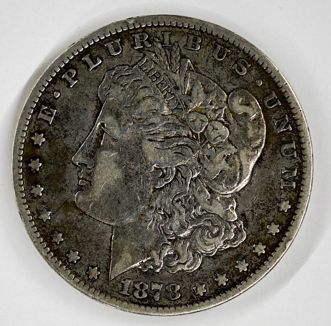 1878 CC Morgan Dollar: 1878 CC Morgan Dollar. This lot requires a Wire or Zelle transfer. If lot is absent of a condition report one may be requested via email. Condition report is provided as an opinion only and is no guar