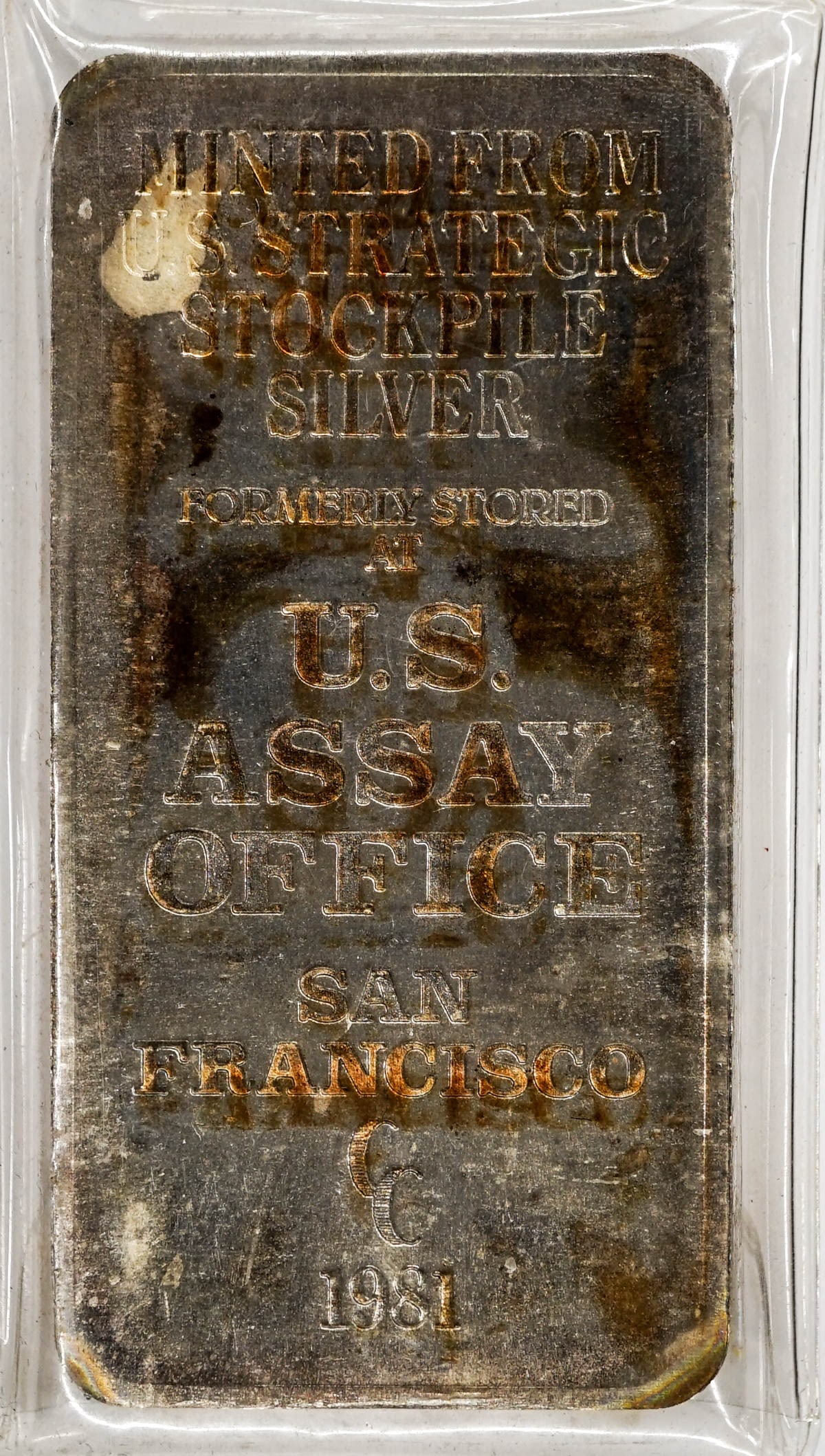 1981 San Francisco US Assay Office 10 OZ. .999 (1 of 2)