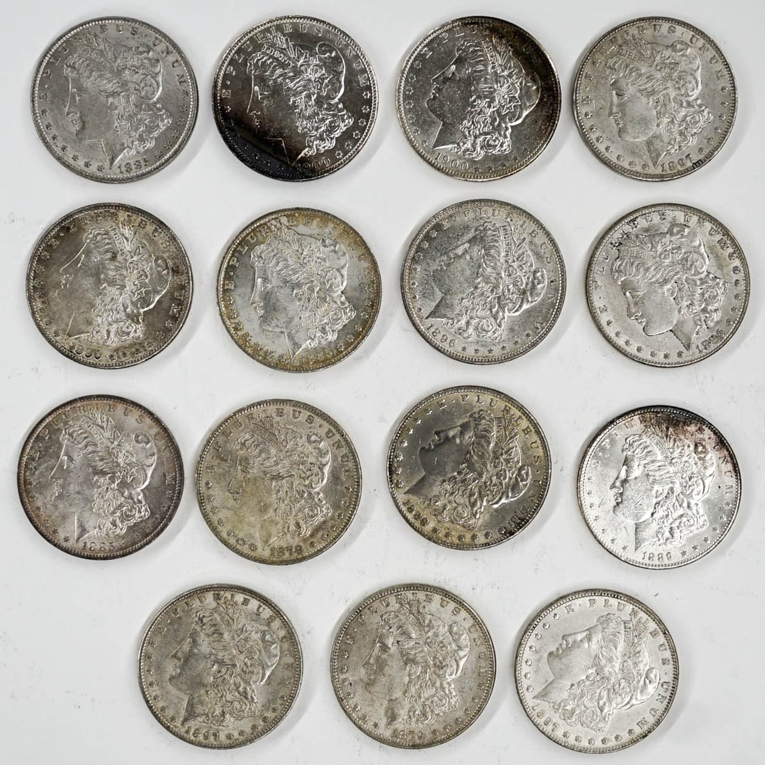 (15) U.S. Morgan Silver Dollars (1 of 2)