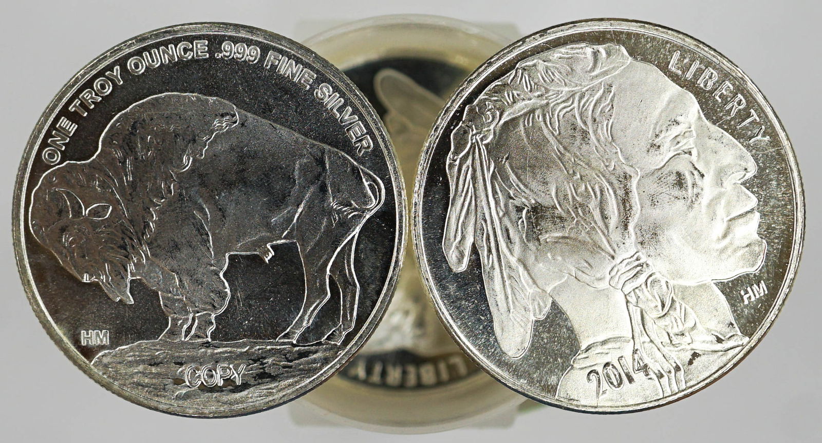 (20) Buffalo One Troy Ounce .999 Silver Rounds (1 of 2)