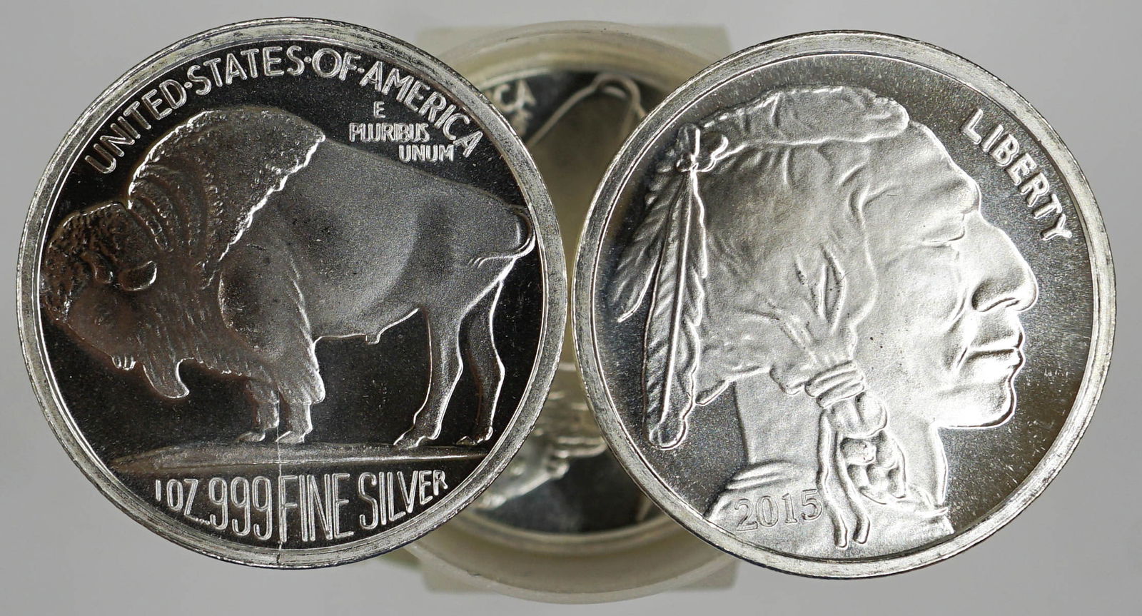 (20) Buffalo One Troy Ounce .999 Silver Rounds (1 of 2)