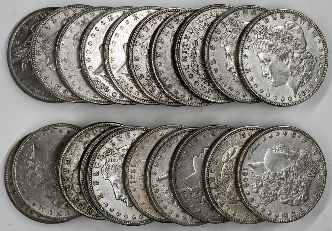 (20) U.S. Morgan Silver Dollars (1 of 1)