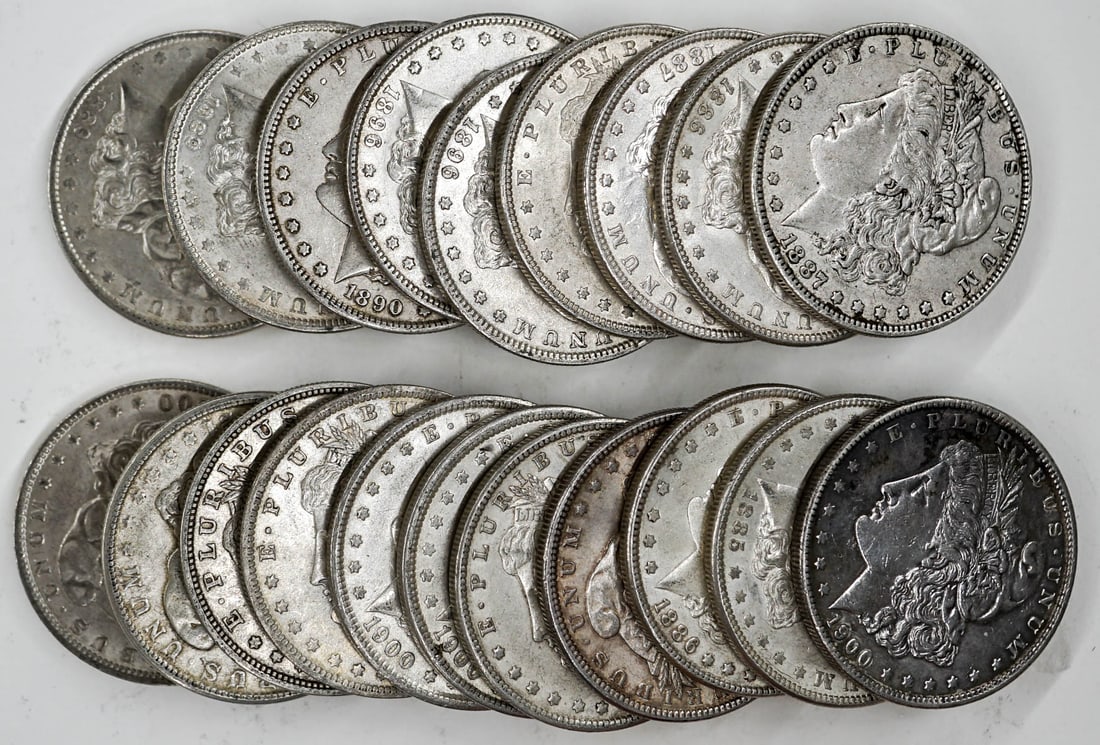 (20) U.S. Morgan Silver Dollars (1 of 1)