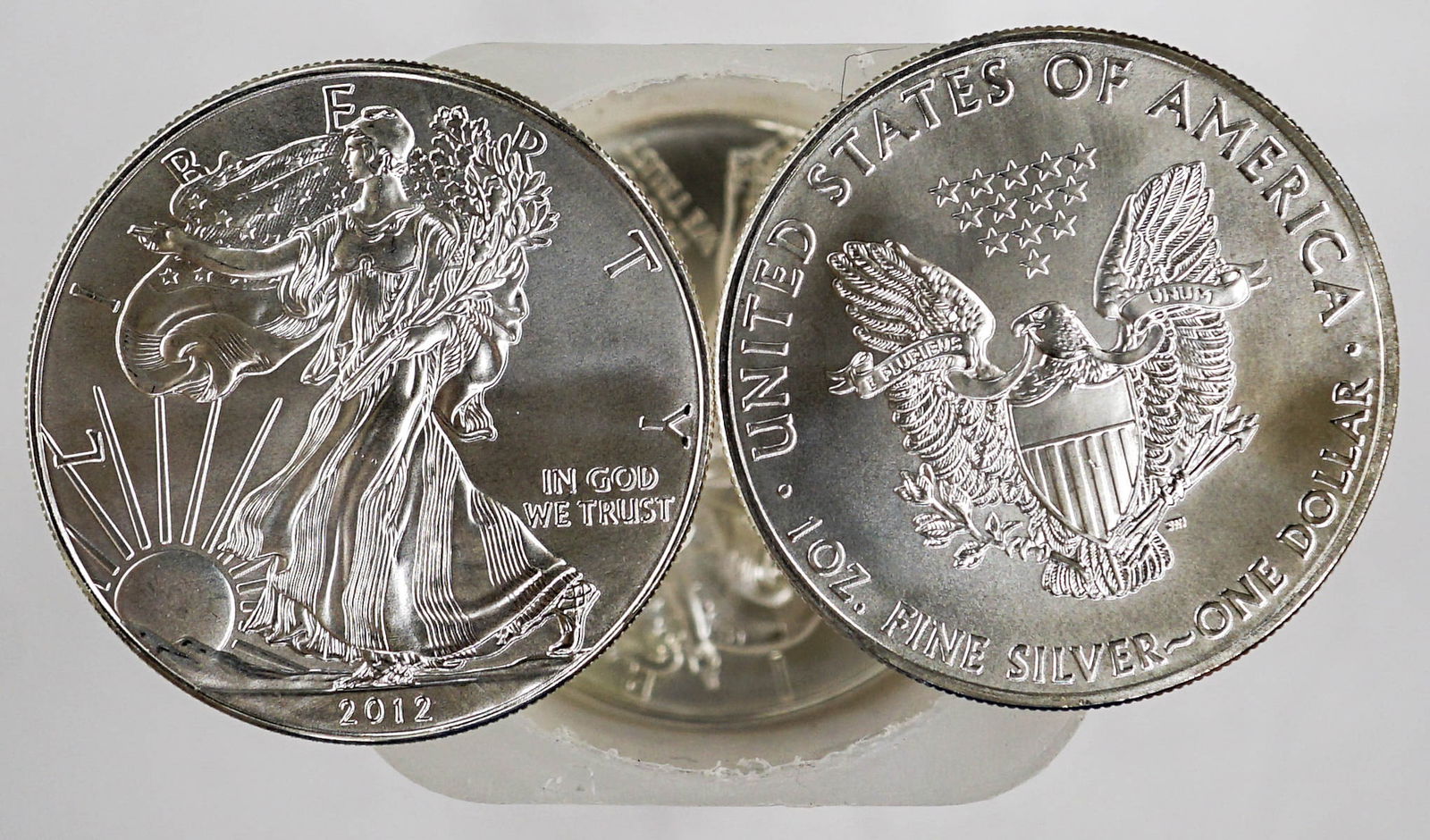 (20) 2012 American Eagle 1 OZ. .999 Silver Rounds (1 of 2)
