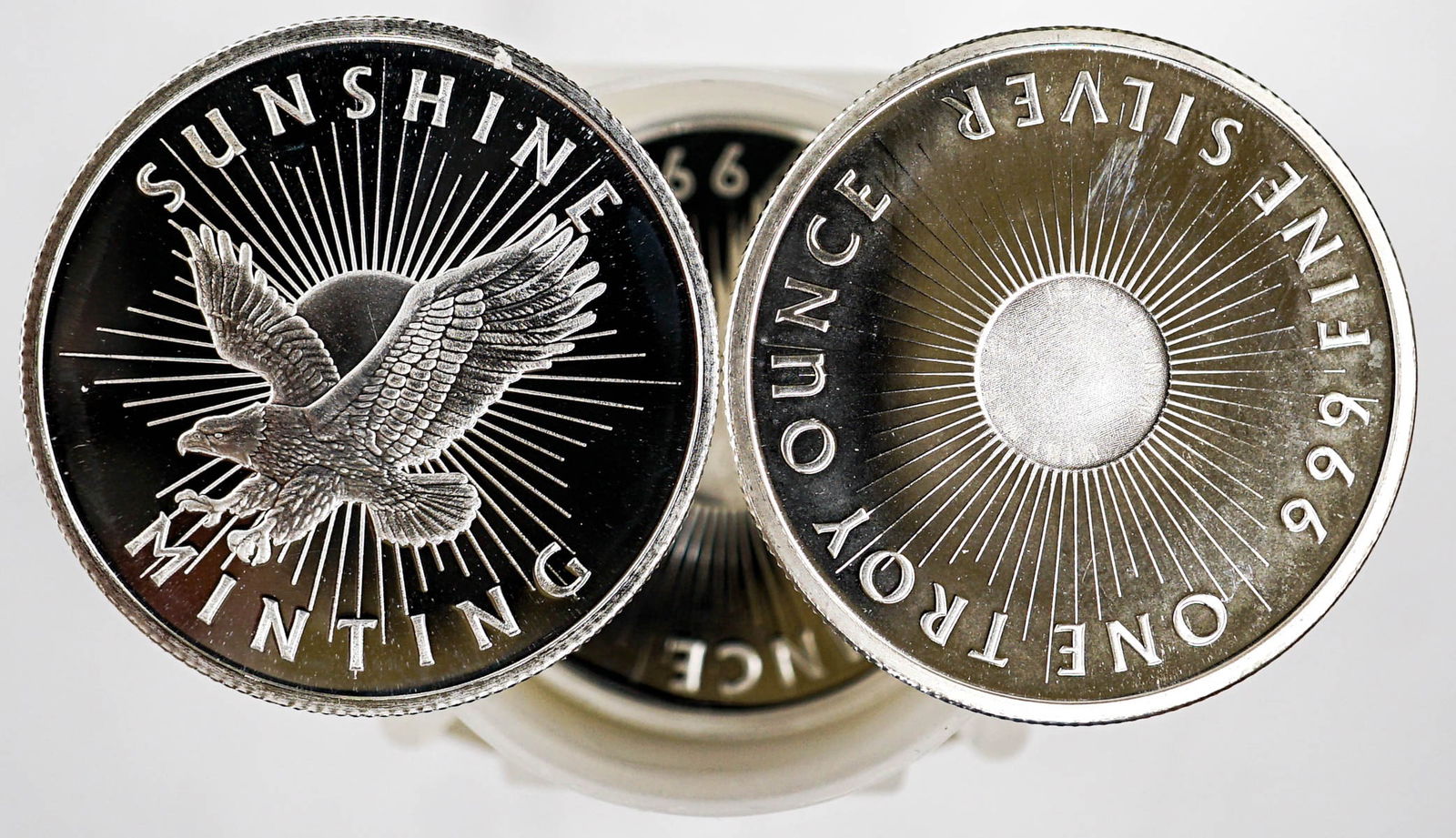 (20) Sunshine Minting One Troy Ounce .999 Rounds (1 of 2)