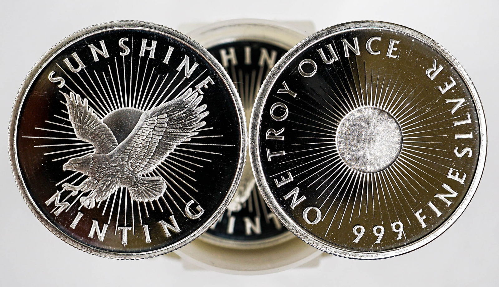 (20) Sunshine Minting One Troy Ounce .999 Rounds (1 of 2)