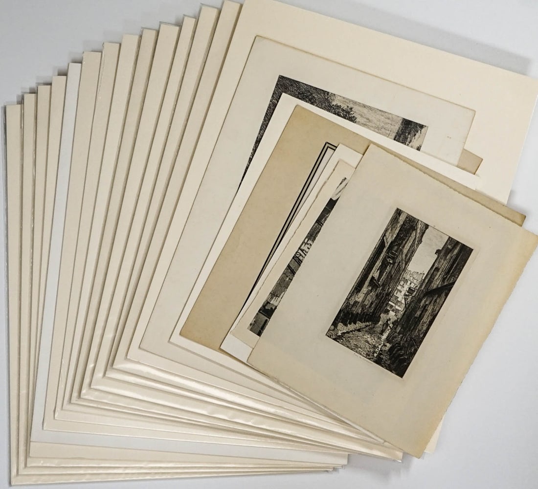 Works on Paper (22) Buildings, Waterways (1 of 1)