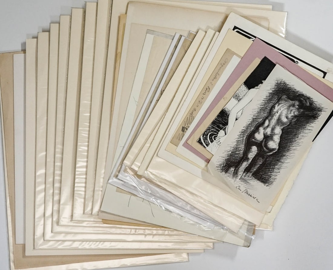 Works on Paper (30) Rubin, Ortman [Nudes] (1 of 1)
