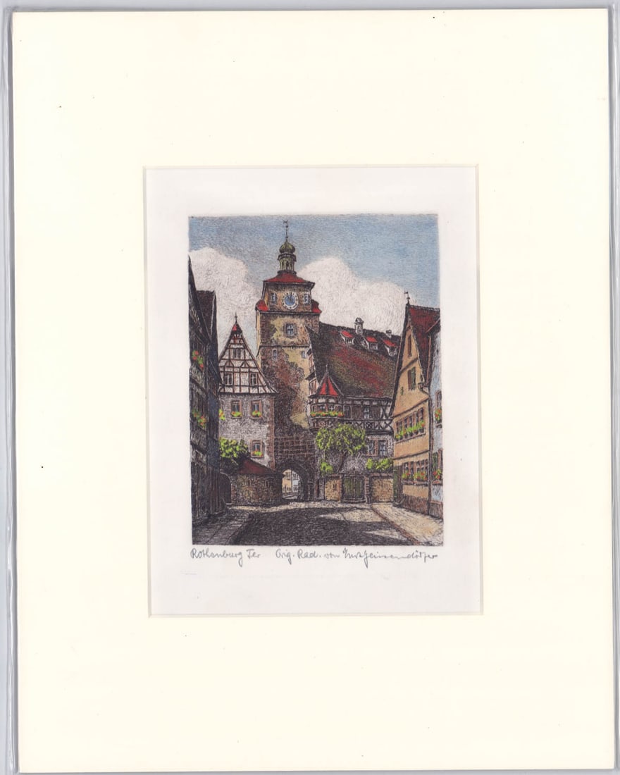 Works on Paper (14) Florence Sharp [Buildings] (1 of 14)