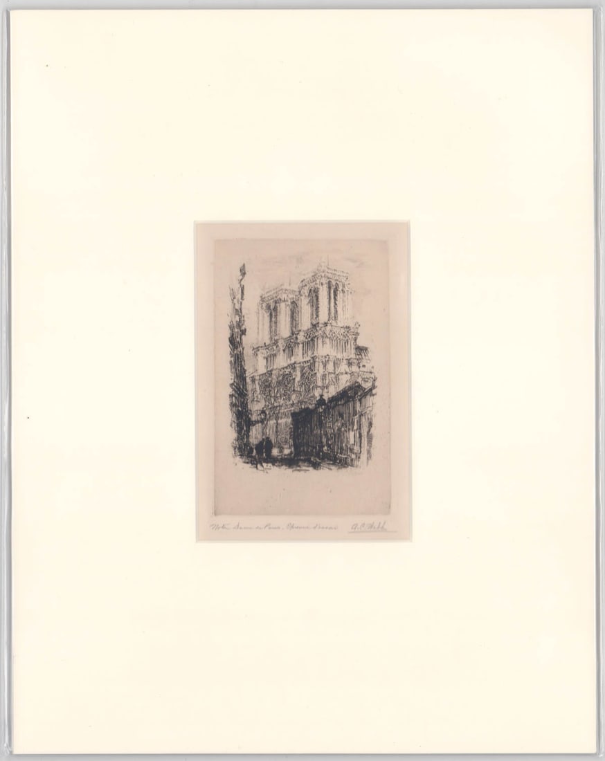 Works on Paper (14) Gayle Cole [Scenic, Buildings] (1 of 14)