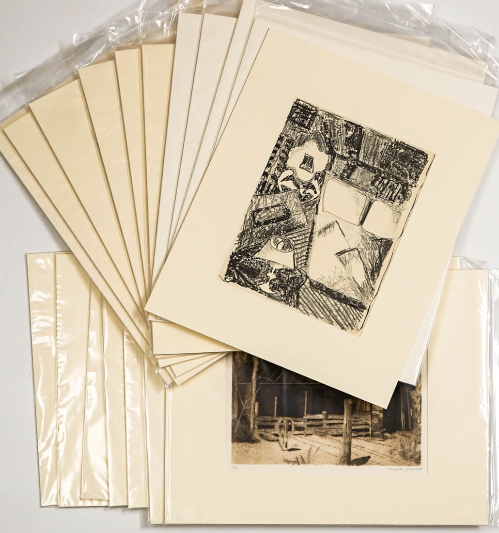 Works on Paper (14) Abstract [Lozowski] (1 of 1)