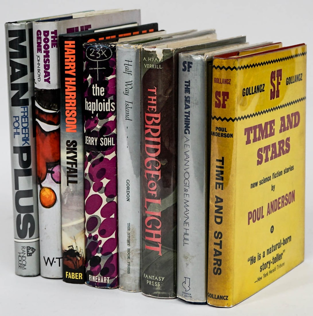 Sci-Fi and Fantasy (9) Books Author SIGNED (1 of 1)