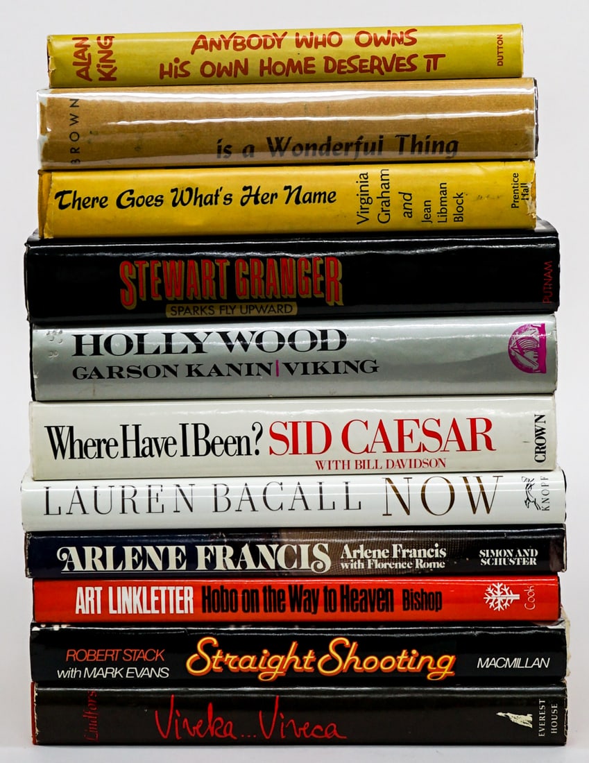 Celebrity (11) Books [First and / or Signed] (1 of 1)